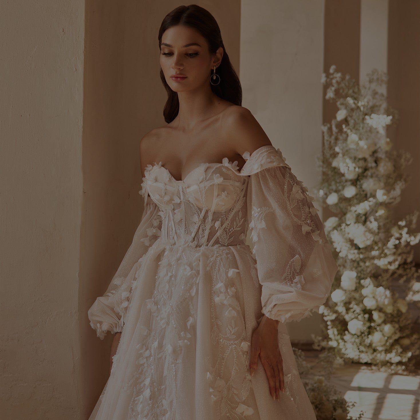 sachin and babi light blue dress 32 Whimsical and Ethereal Wedding Dresses for Fairy Tale Brides