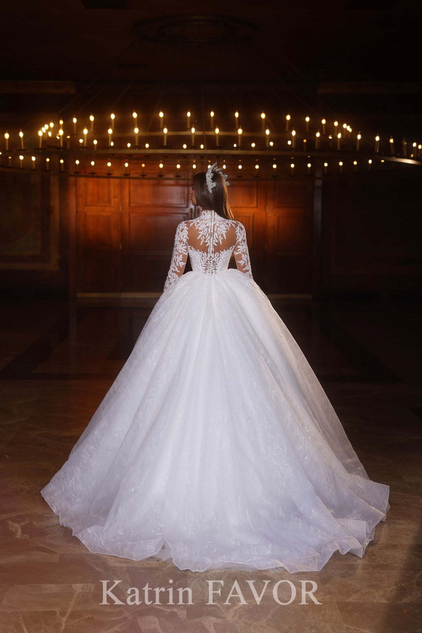 KatrinFAVORboutique-Ball gown wedding dresses princess White bridal dress