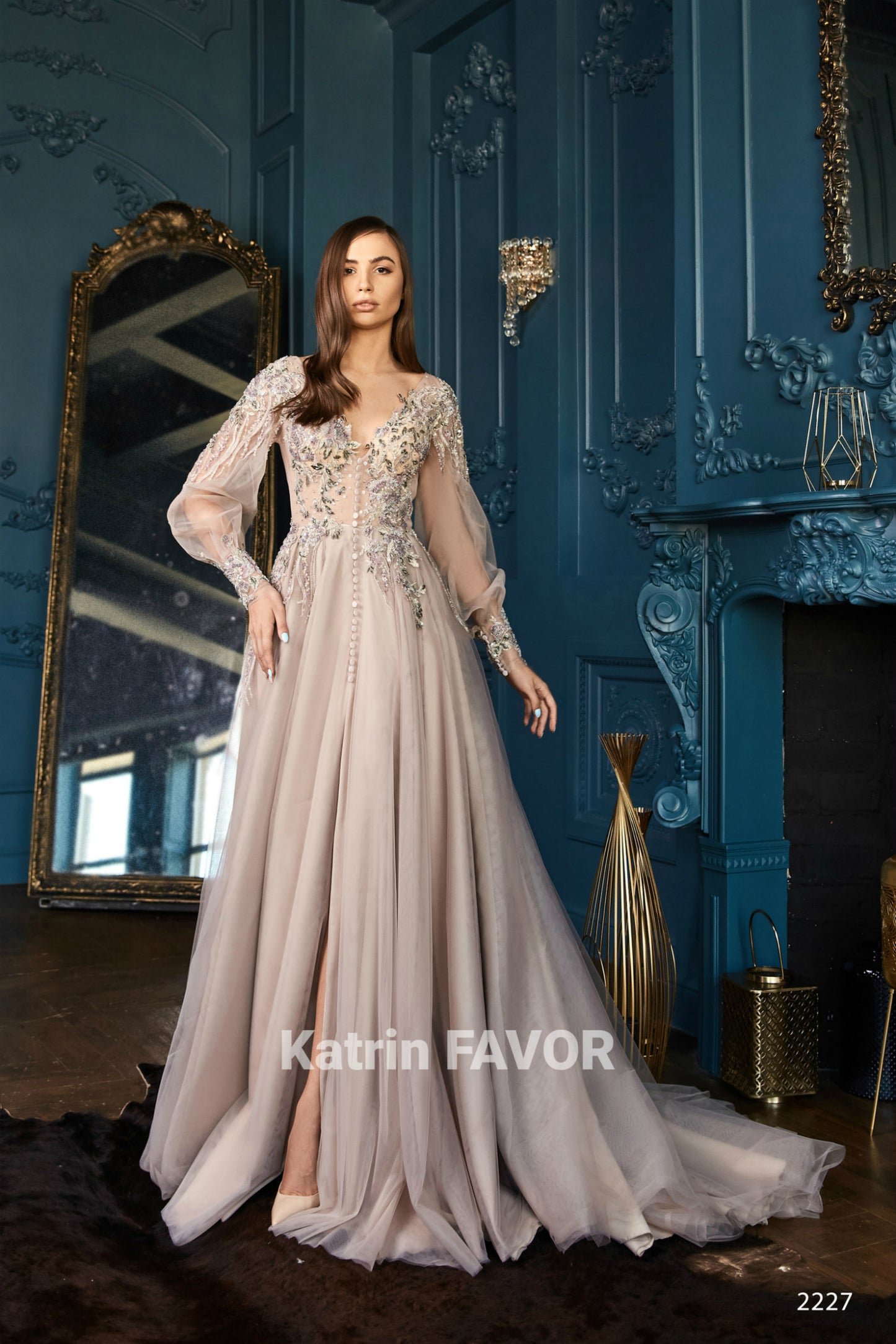 Fairytale alternative wedding dress
