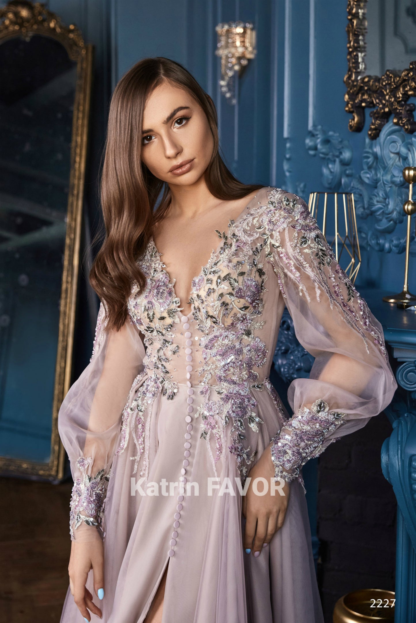 Fairytale alternative wedding dress