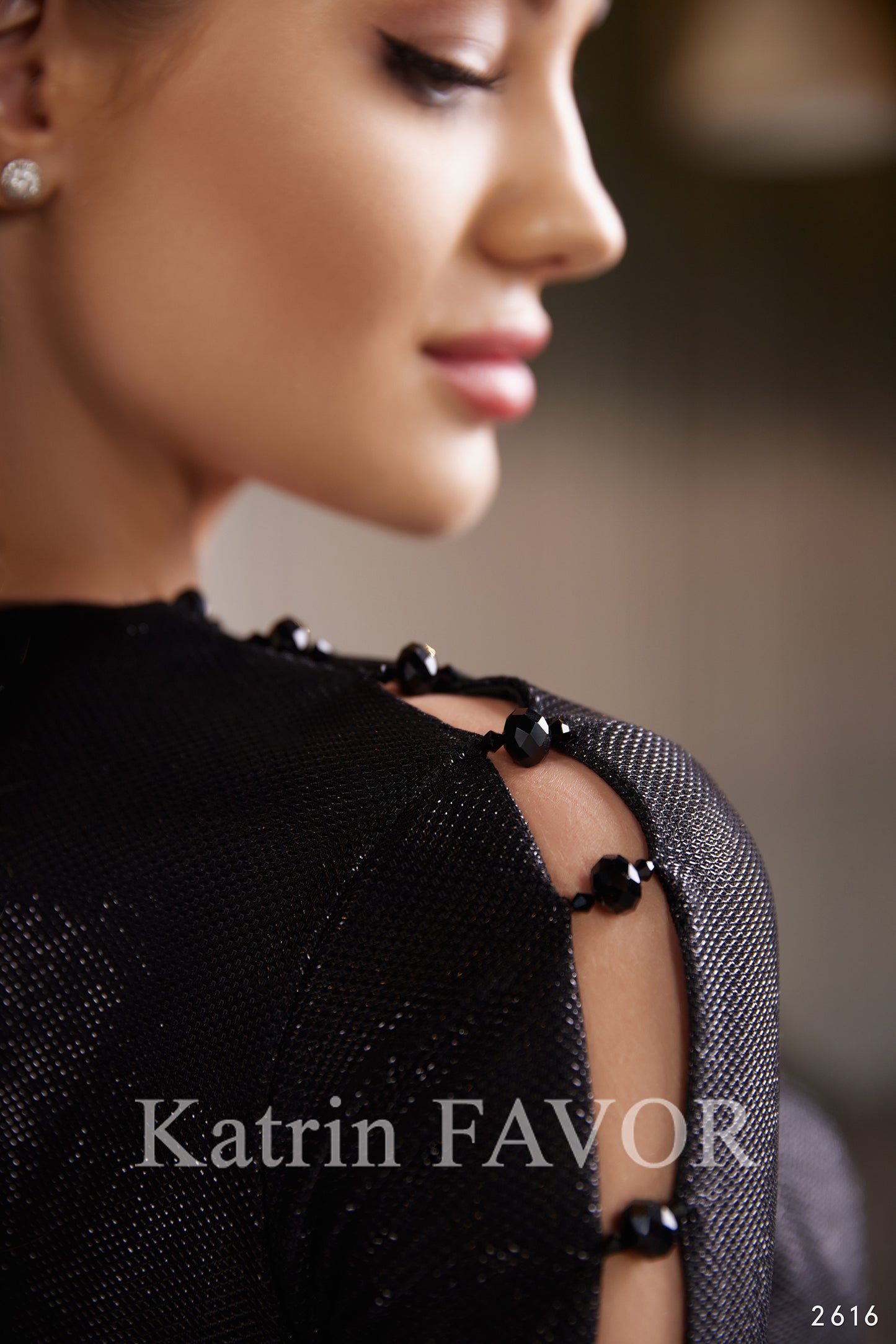Black gothic alternative wedding dress