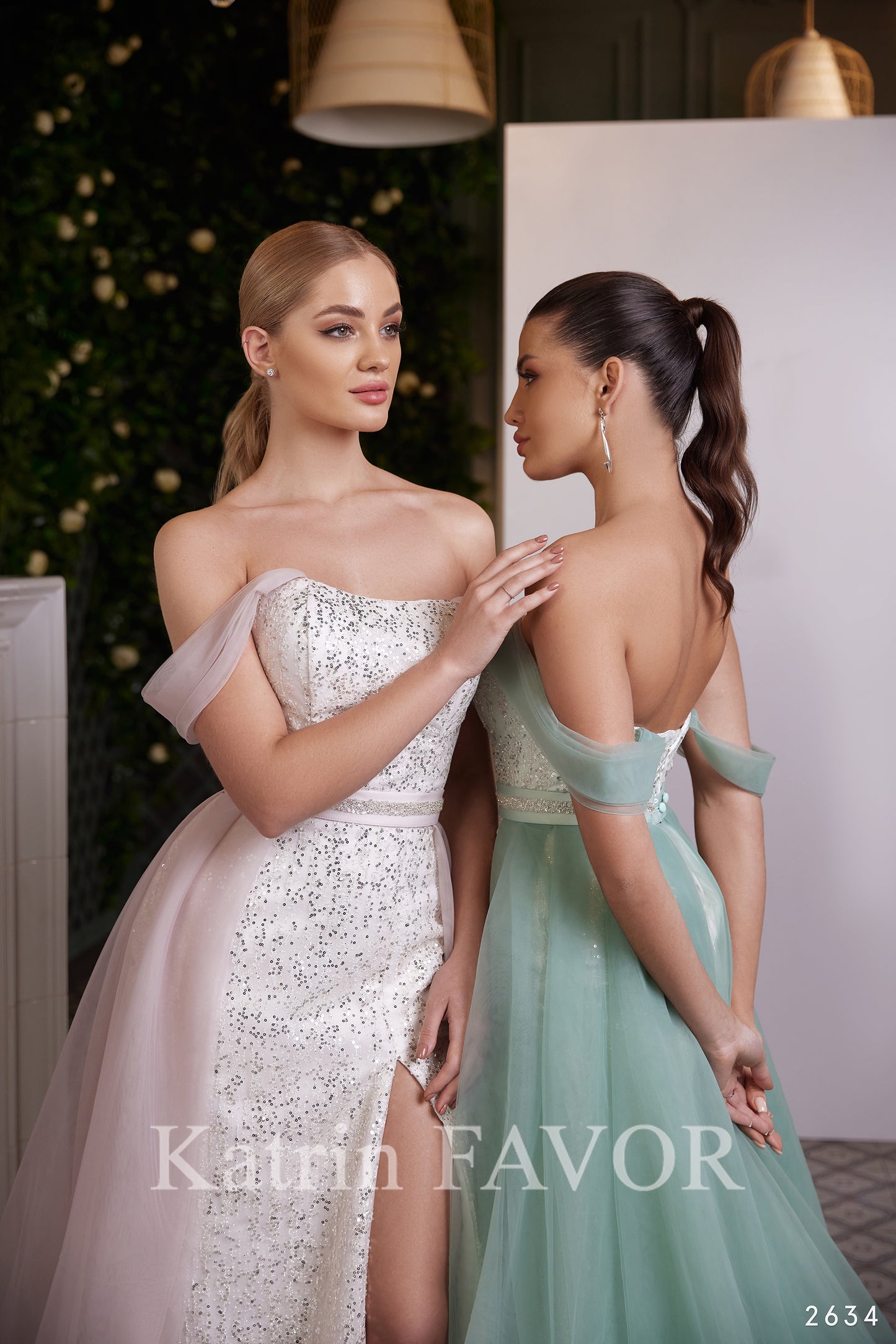 Sparkle fitted sheath reception dress
