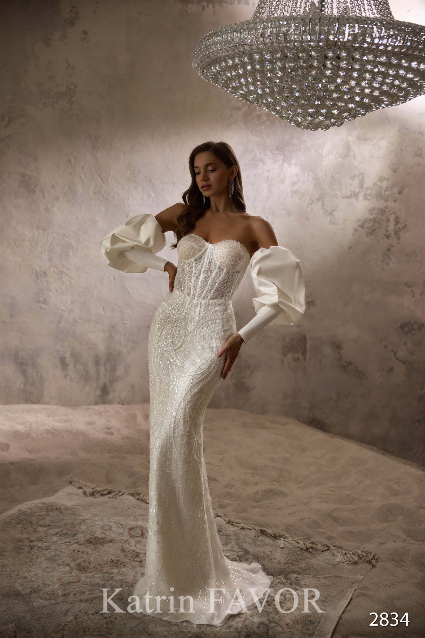 KatrinFAVORboutique-Sweetheart mermaid wedding dress Edgy wedding dresses