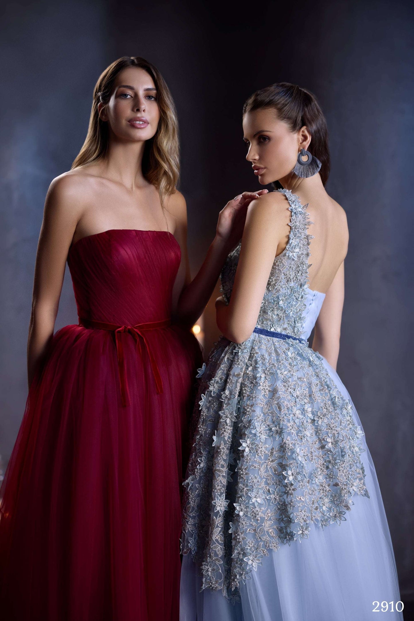 KatrinFAVORboutique-One shoulder formal dress long Fancy evening gowns