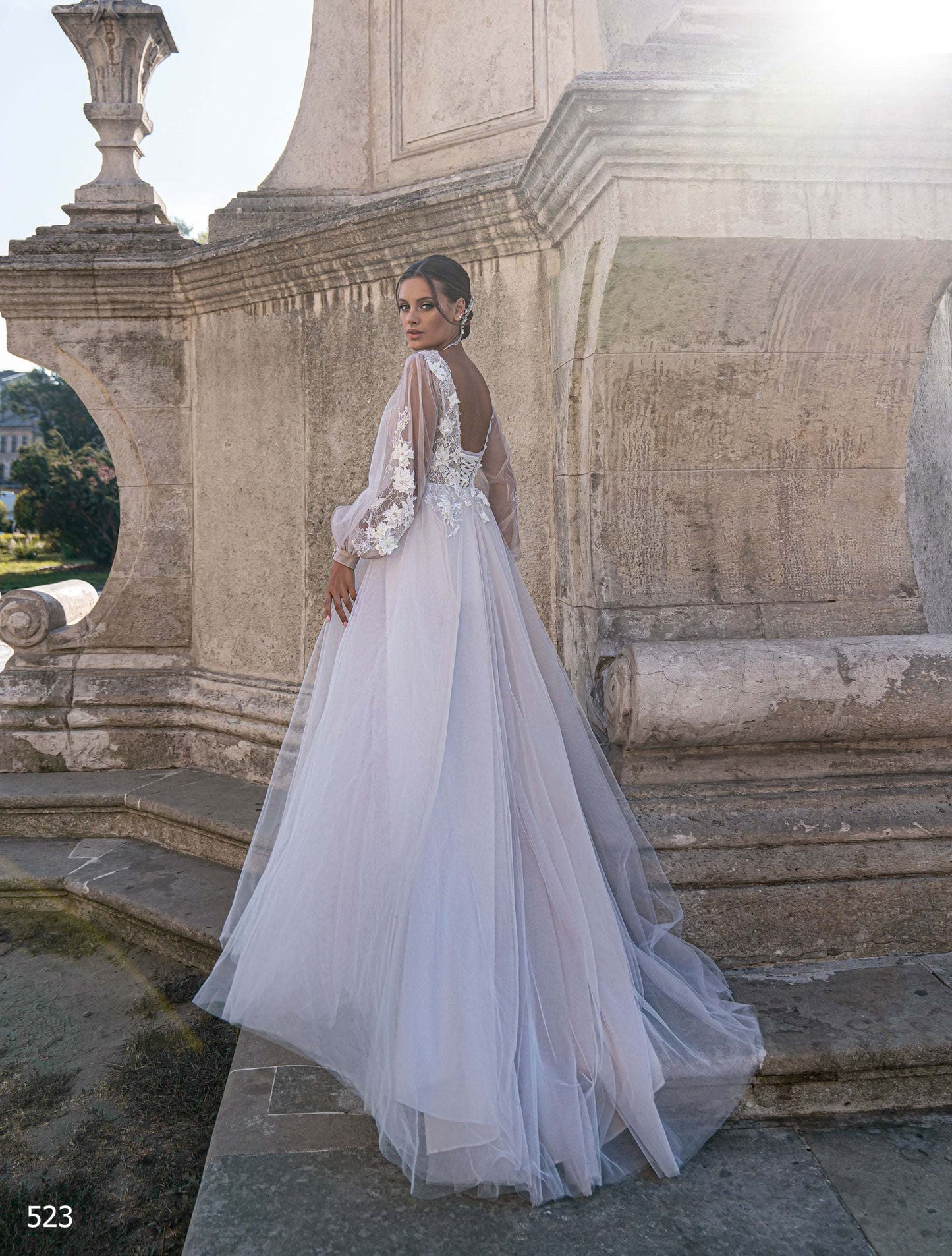 KatrinFAVORboutique-Bridal dress v neck Simple and cheap wedding dresses