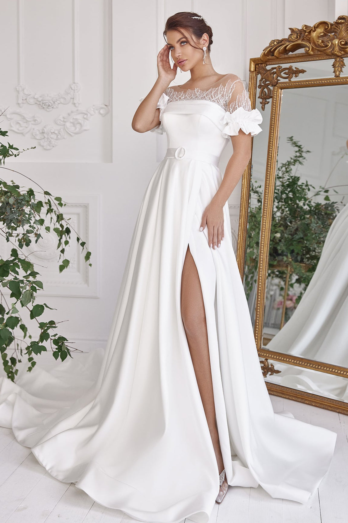 A line wedding dress | Elegant bridal gown | KatrinFAVOR As on photo / 14 A line wedding dress | Elegant bridal gown | KatrinFAVOR As on photo / 14