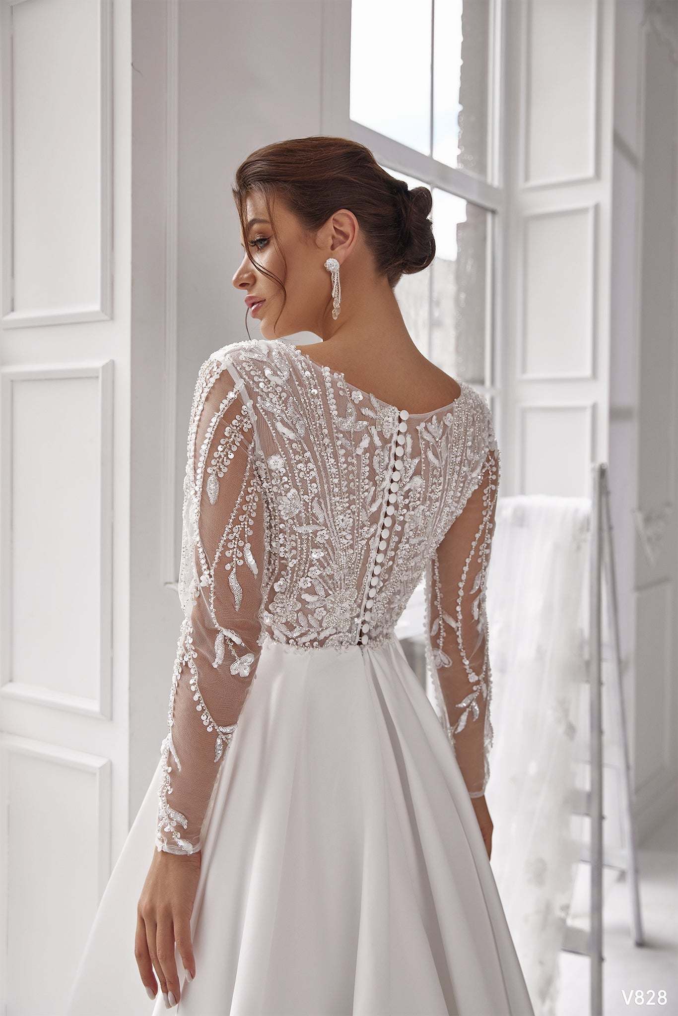 KatrinFAVORboutique-Long tulle dress Non traditional wedding clothes
