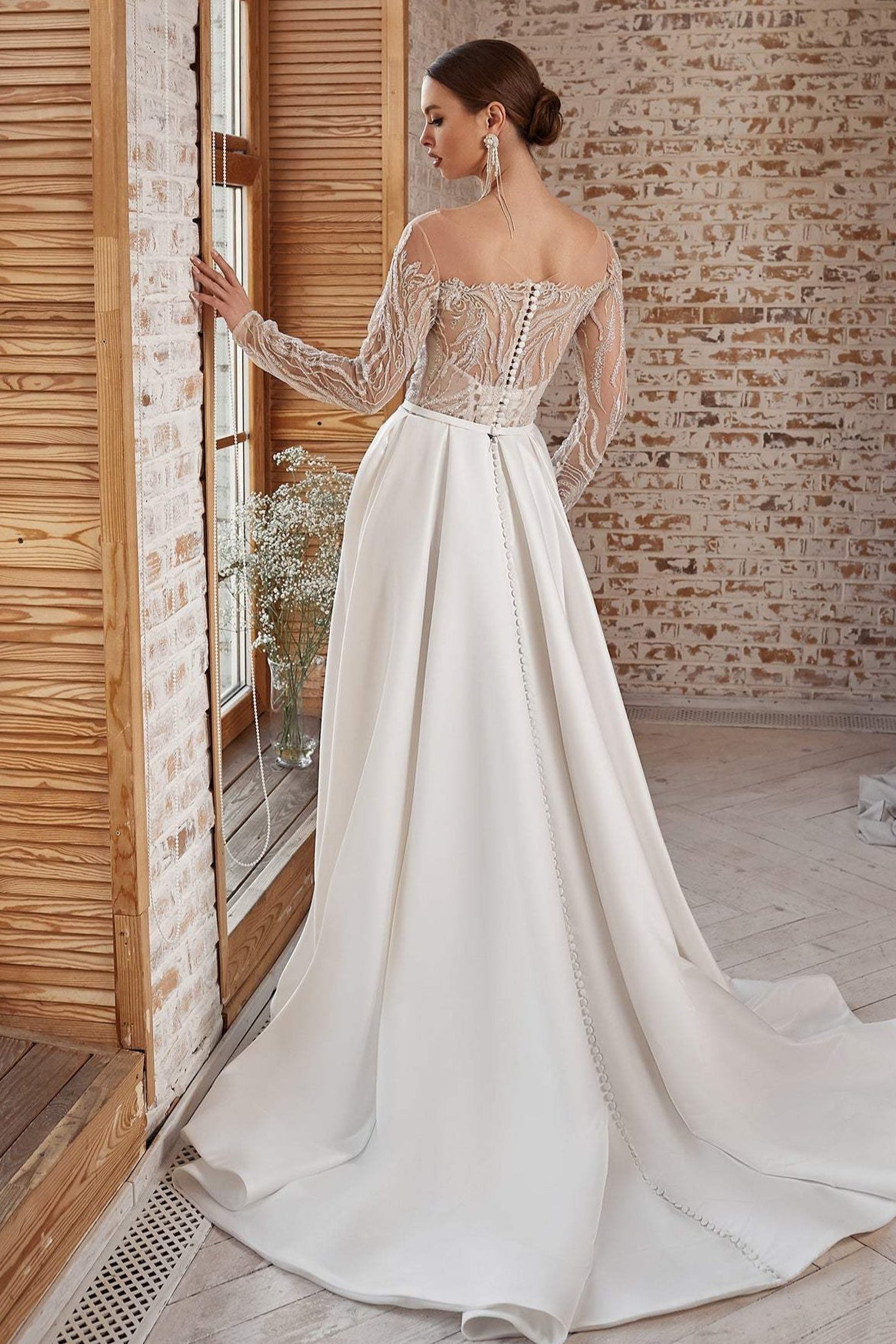 Champagne lace Off the shoulder dress 10 US / Off White Champagne lace Off the shoulder dress 10 US / Off White