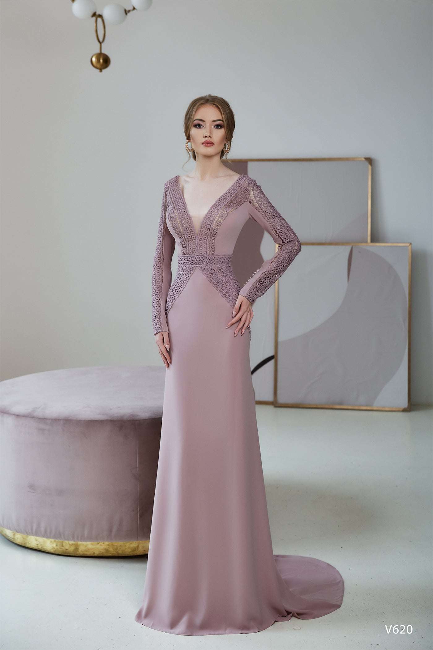 KatrinFAVORboutique-Formal trumpet gown Evening gowns for fall wedding