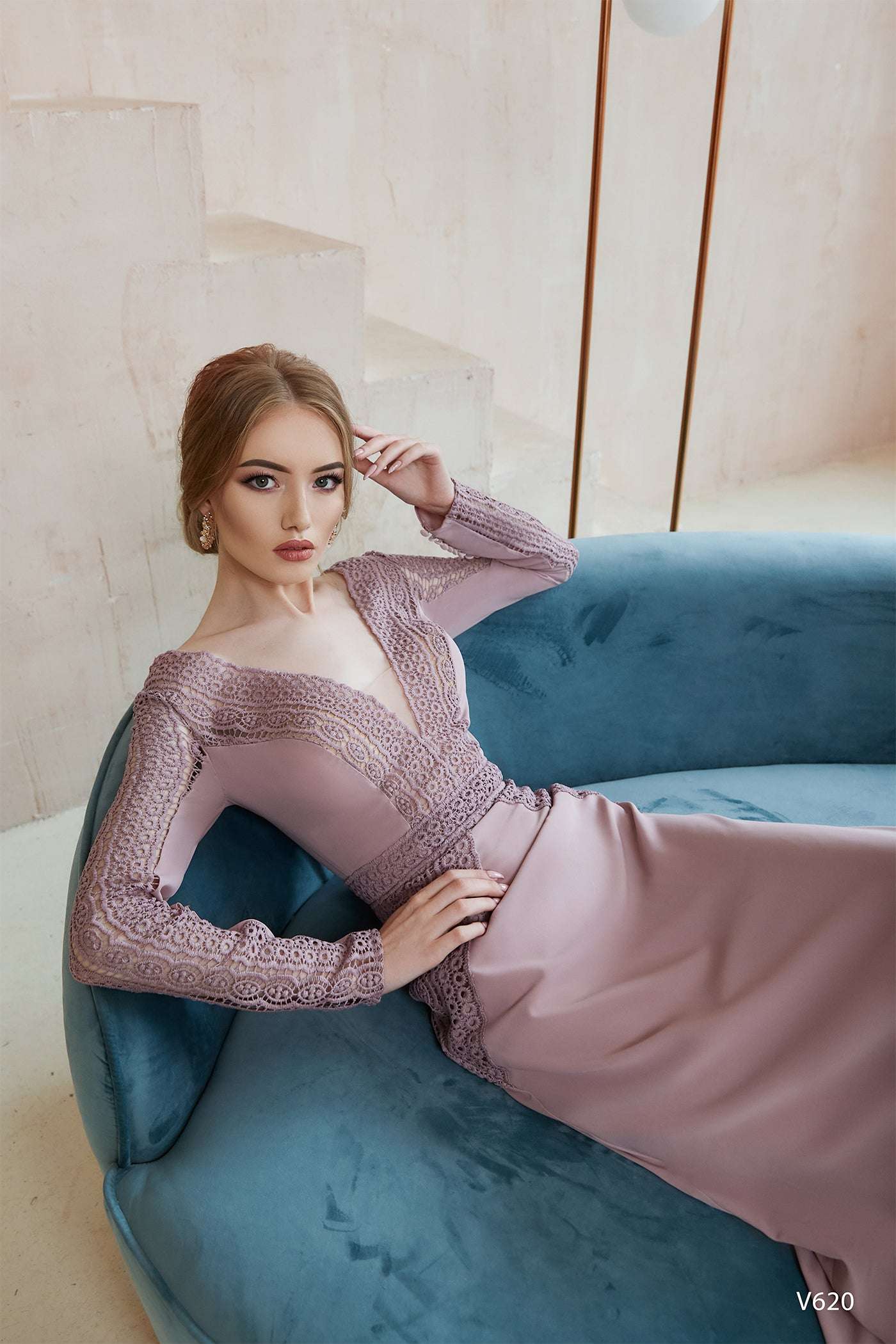 KatrinFAVORboutique-Formal trumpet gown Evening gowns for fall wedding