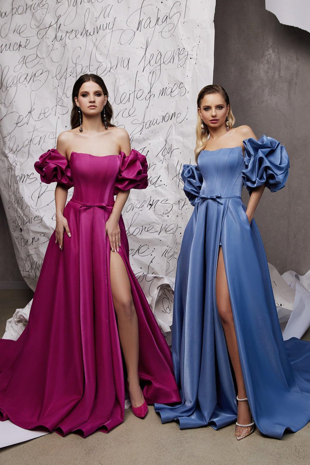 KatrinFAVORboutique-Bright formal dress Designer formal dresses for women