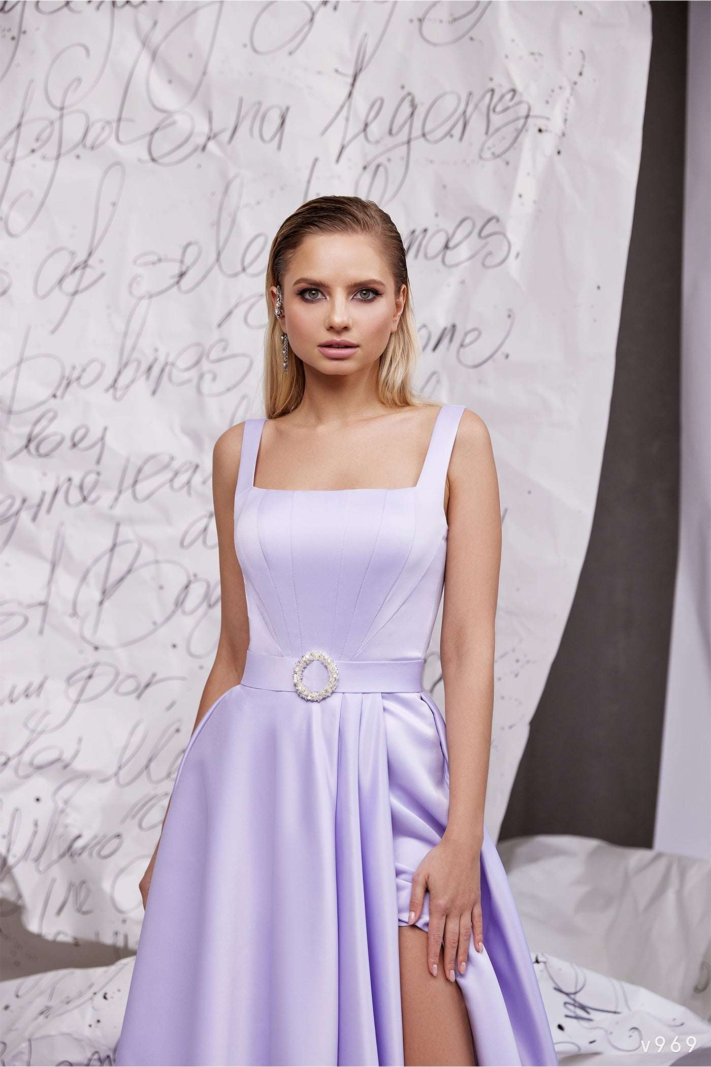 KatrinFAVORboutique-Formal dress square neckline Classy dinner gown styles