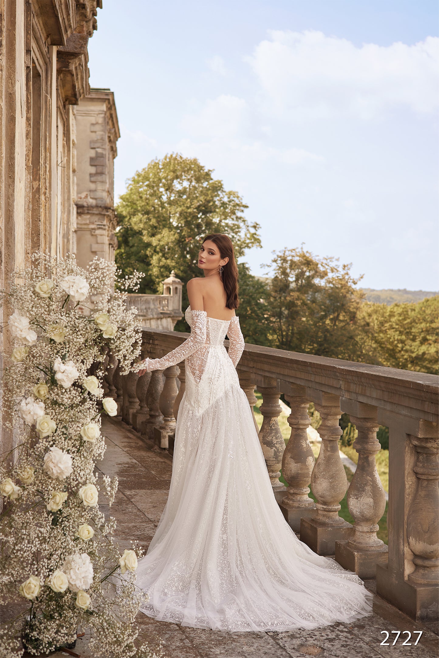 KatrinFAVORboutique-Unique wedding dress Strapless mermaid wedding dress