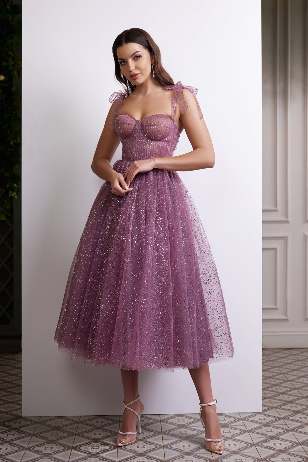 Christmas cocktail dress | Short glitter formal dresses | KatrinFAVOR 2 US / Nude / Short Christmas cocktail dress | Short glitter formal dresses | KatrinFAVOR 2 US / Nude / Short