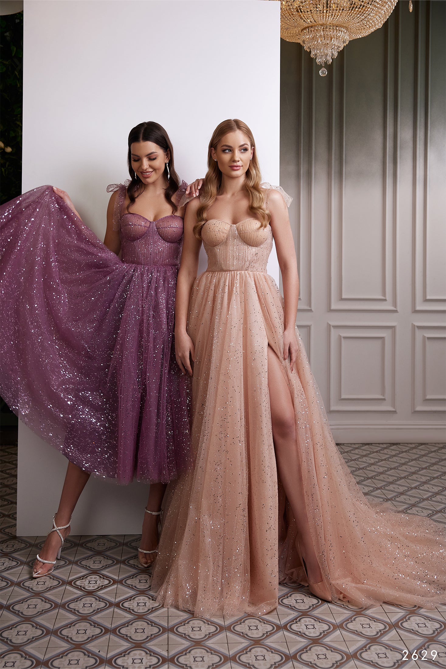 KatrinFAVORboutique-Christmas cocktail dress Short glitter formal dresses
