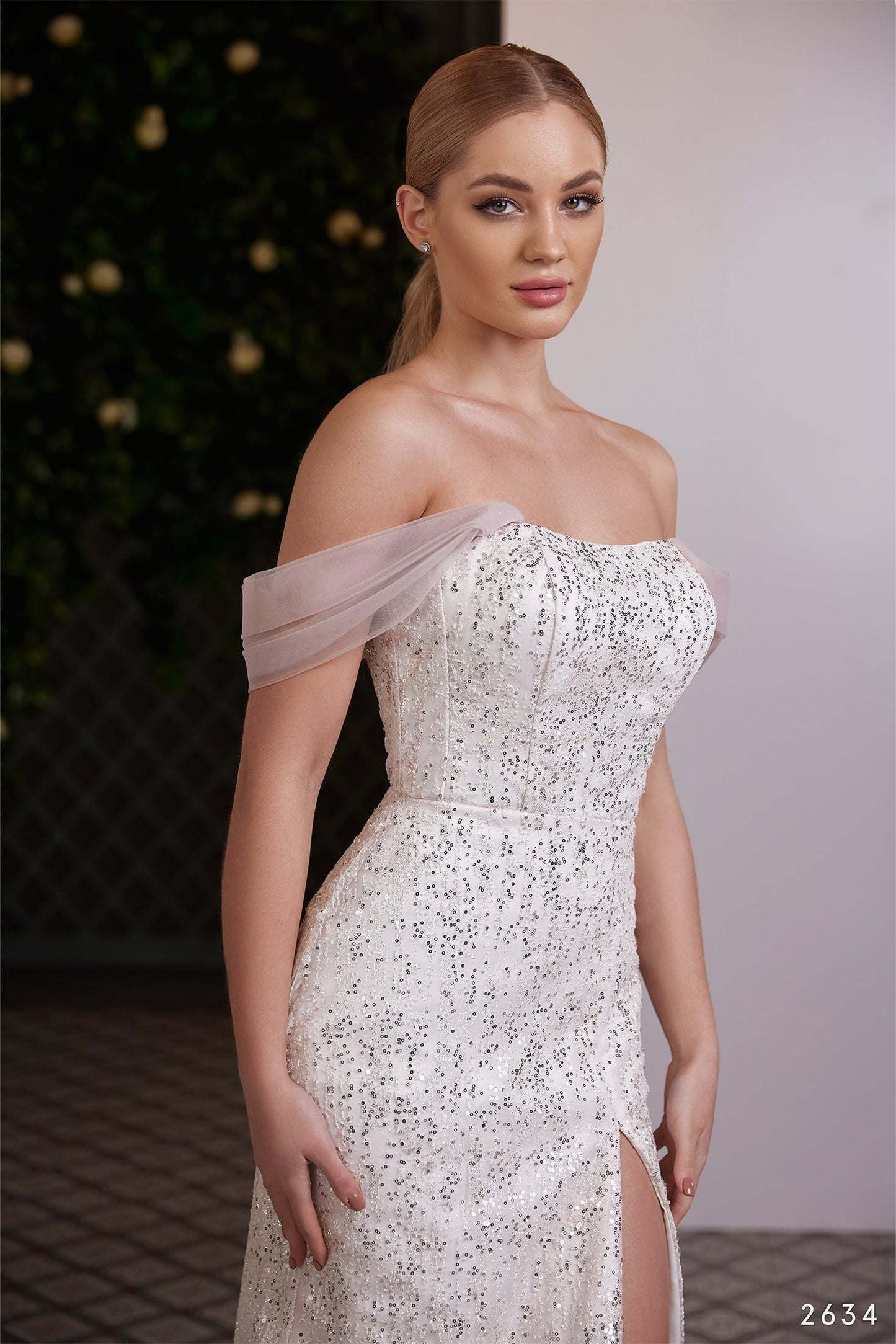 KatrinFAVORboutique-Wedding after party dress Sparkly engagement dresses