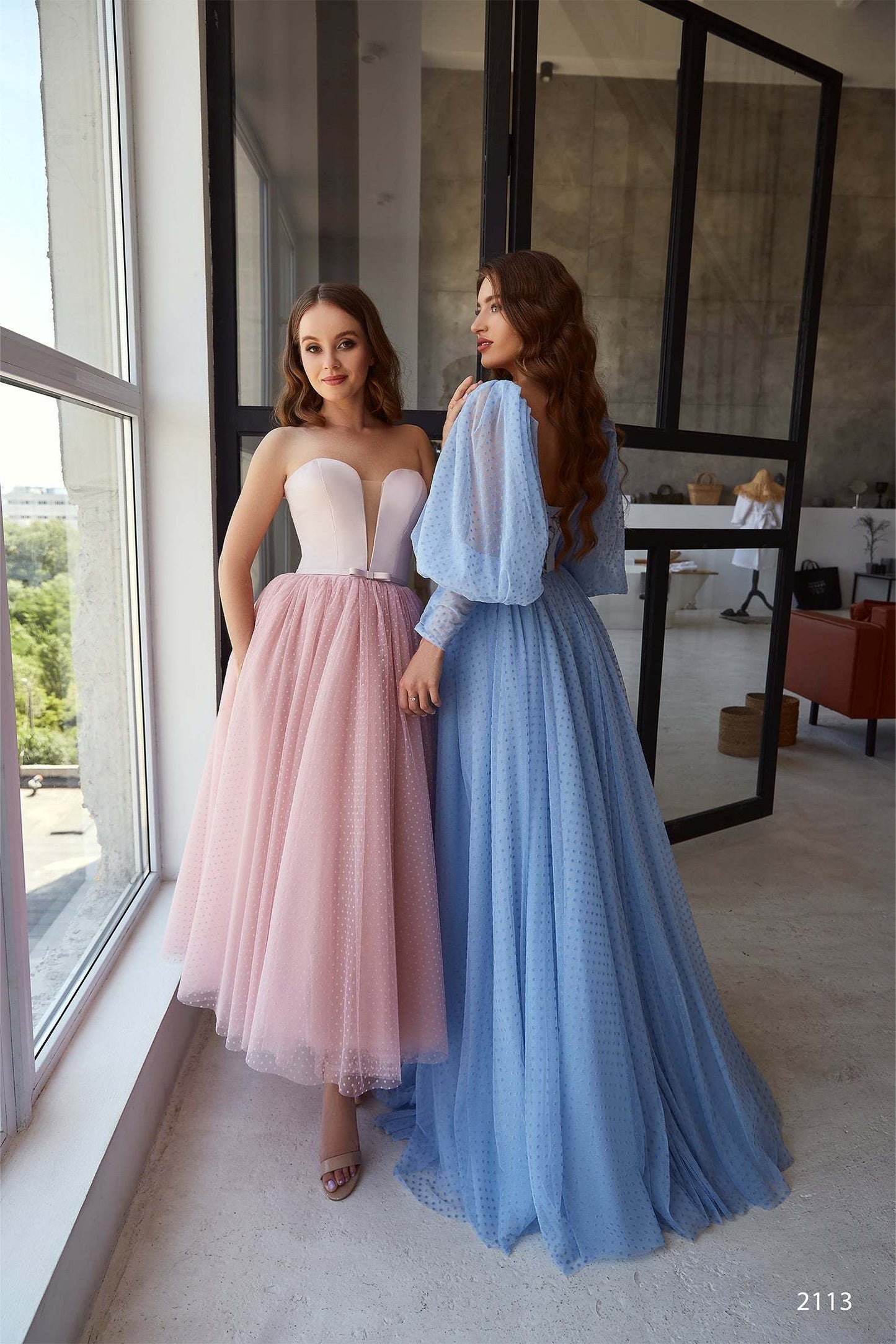 KatrinFAVORboutique-Navy prom dress Summer evening dresses for wedding