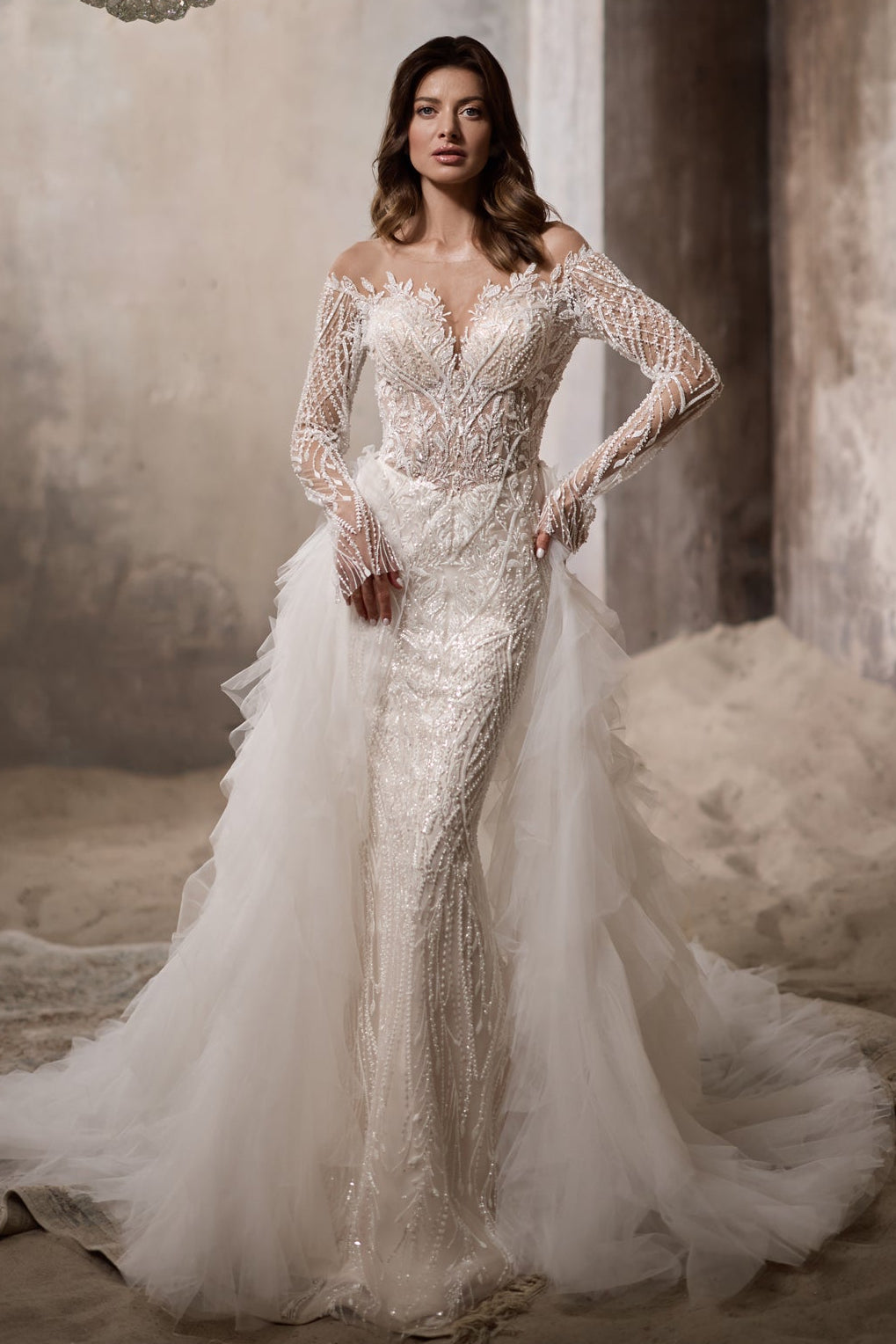 KatrinFAVORboutique-Satin a line wedding dress Elegant dresses for wedding