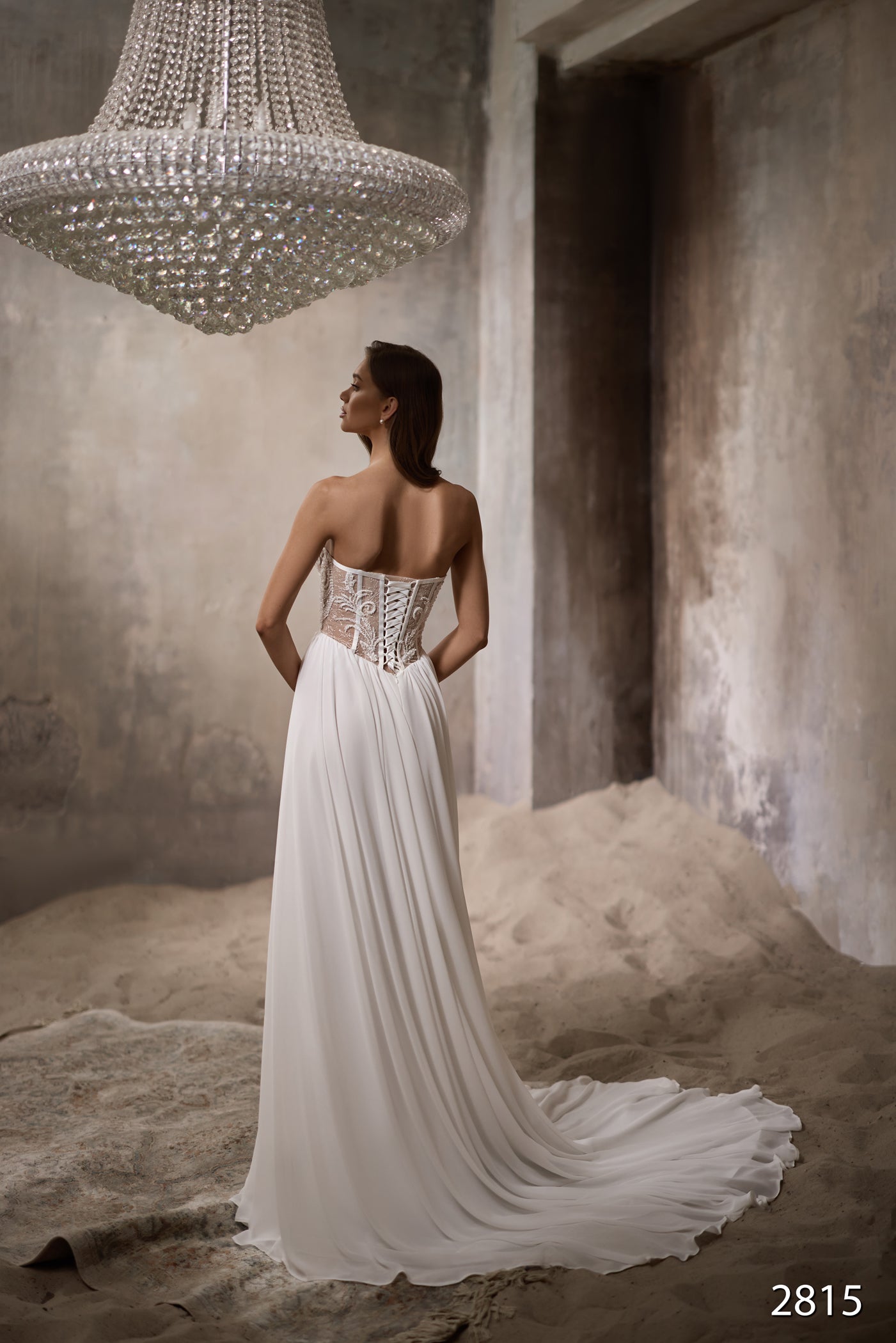 KatrinFAVORboutique-Viking wedding dress Yoke waistline bridal gown