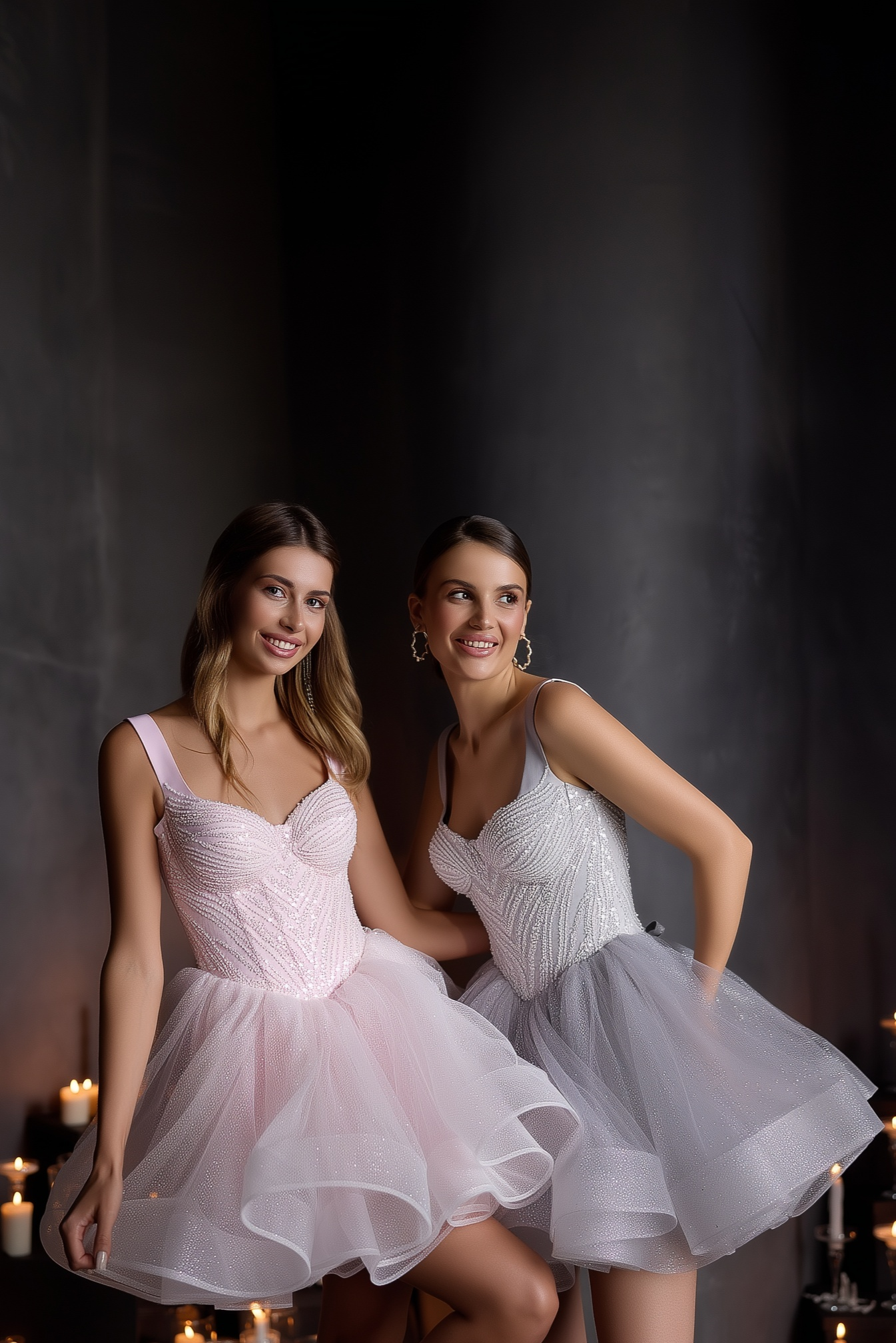 KatrinFAVORboutique-Tulle skirt bridal shower outfit Formal bustier dress