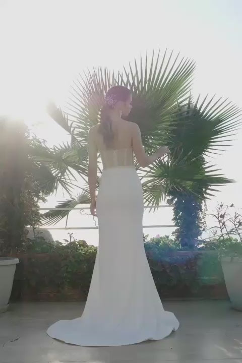 KatrinFAVORboutique-Wedding gown see through Most revealing wedding gowns