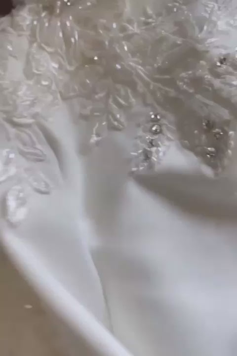 KatrinFAVORboutique-High neck modest wedding dress