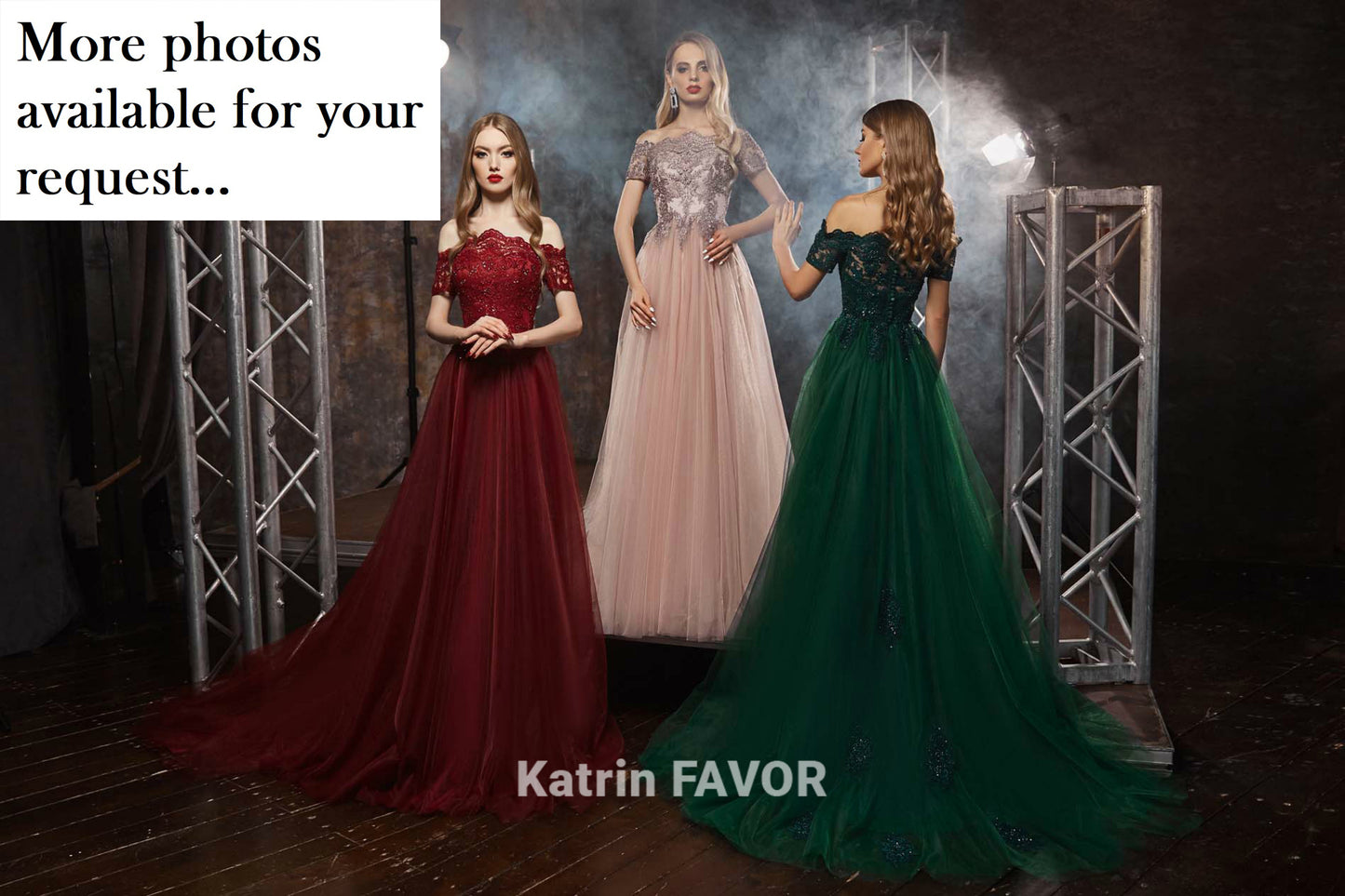 Burgundy alternative wedding dress