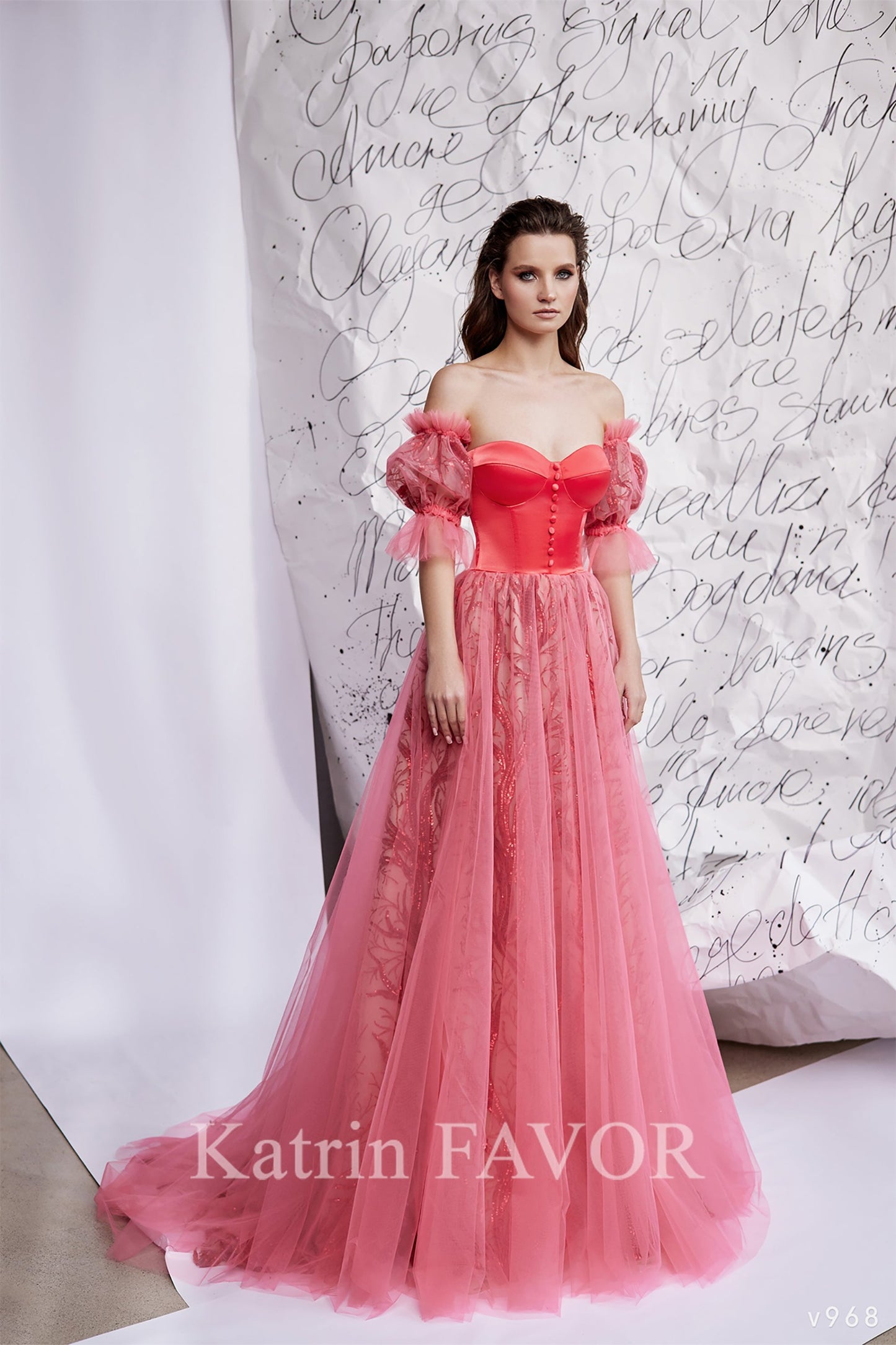 KatrinFAVORboutique-Fairytale off the shoulder corset dress