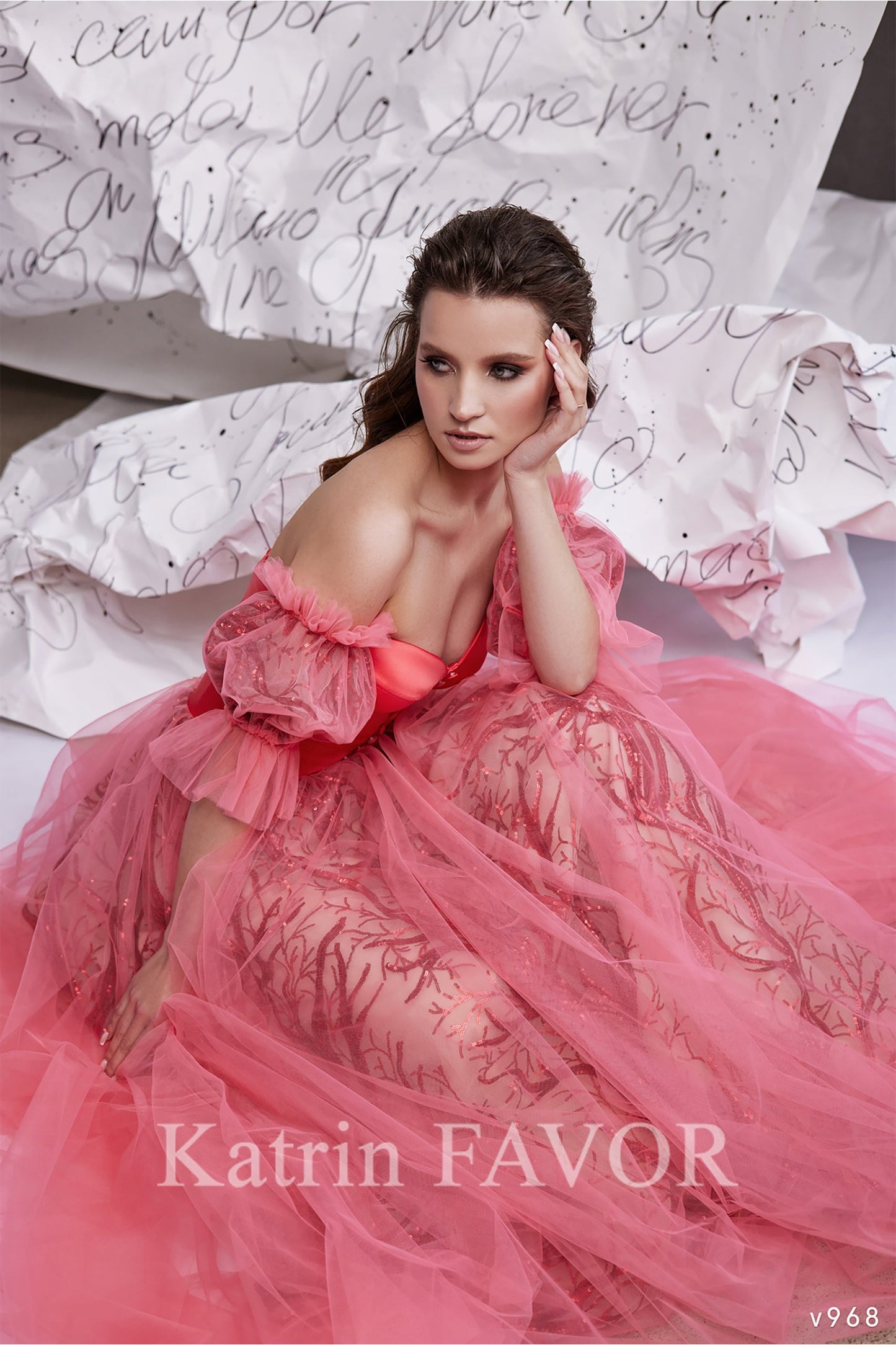 KatrinFAVORboutique-Fairytale off the shoulder corset dress