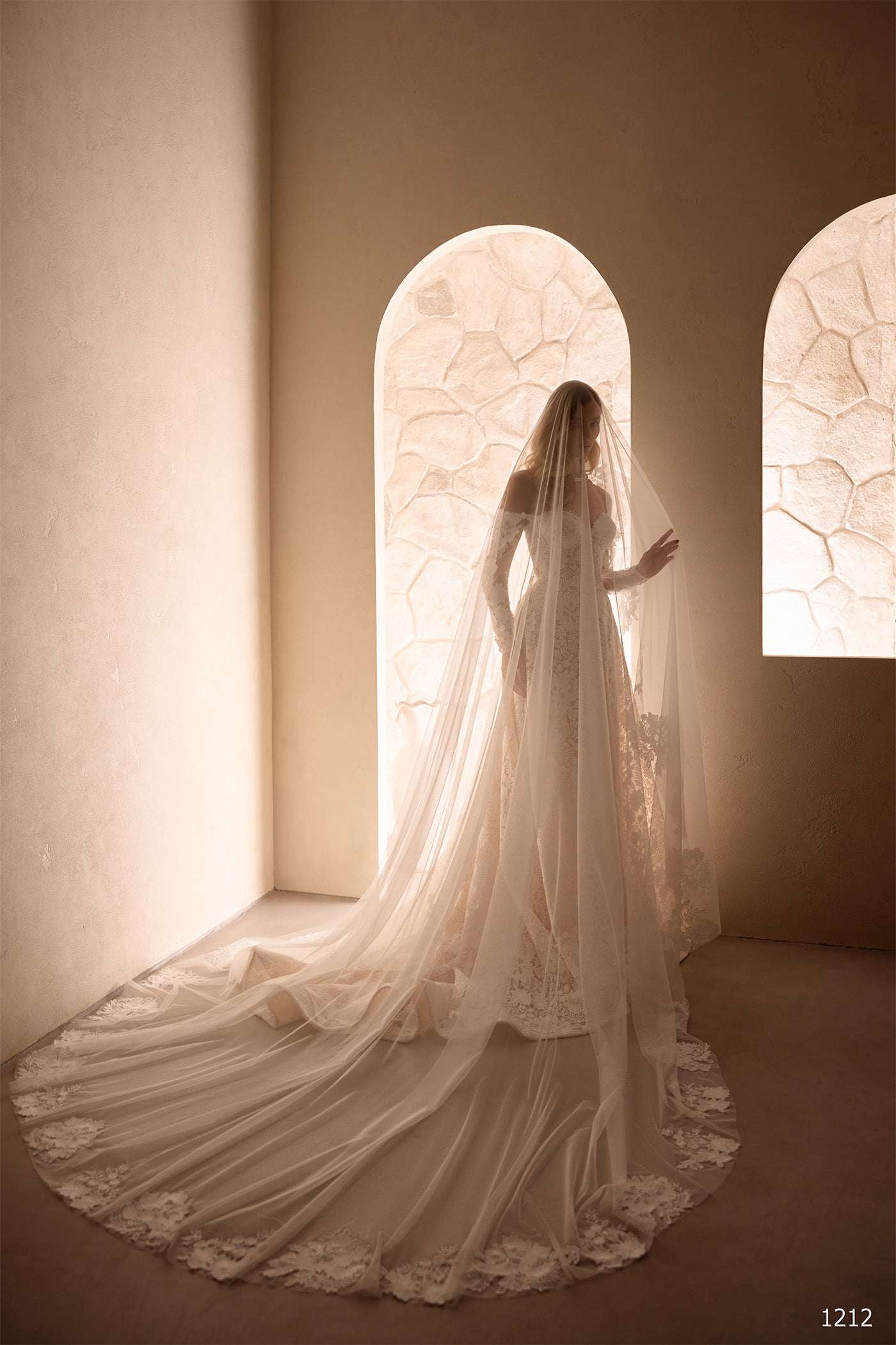 Crochet lace wedding dress | Bridal off shoulder dresses | KatrinFAVOR As on photo / 8 Crochet lace wedding dress | Bridal off shoulder dresses | KatrinFAVOR As on photo / 8