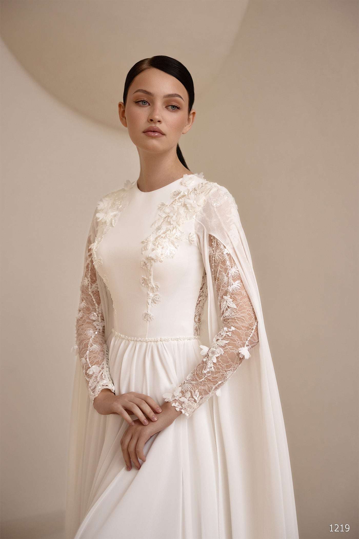 Celtic fairy wedding dress | Angel sleeve wedding dress | KatrinFAVOR As on photo / 4 Celtic fairy wedding dress | Angel sleeve wedding dress | KatrinFAVOR As on photo / 4