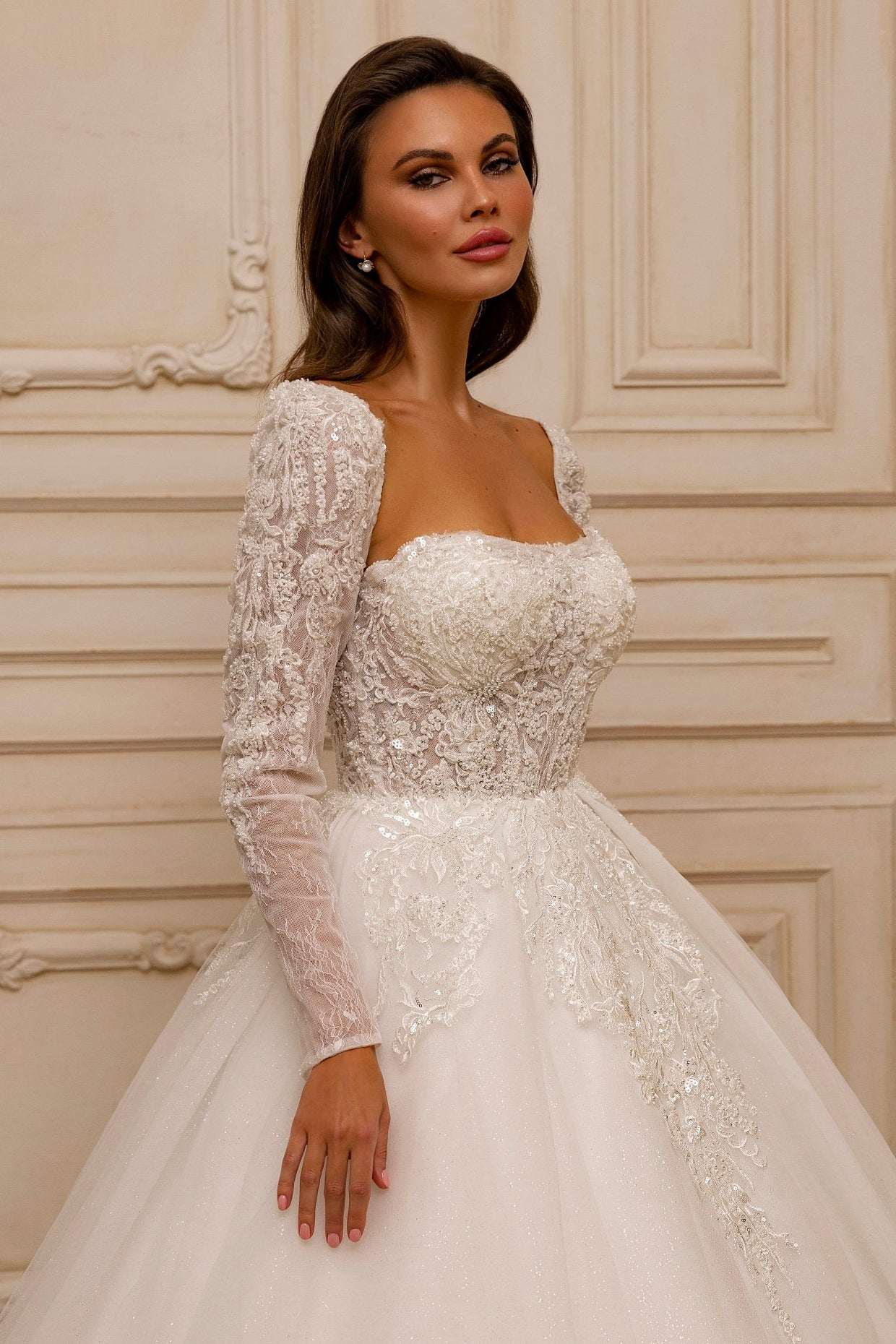 KatrinFAVORboutique-Wedding dress ball gown tulle Poofy wedding dresses