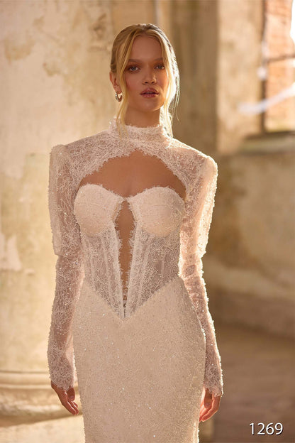KatrinFAVORboutique-Strapless mermaid wedding dress Luxe wedding dresses