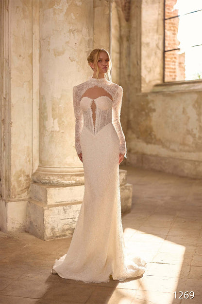 KatrinFAVORboutique-Strapless mermaid wedding dress Luxe wedding dresses