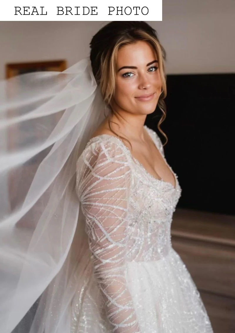 KatrinFAVORbvoutique-Wedding glitter dress Beautiful dresses for wedding