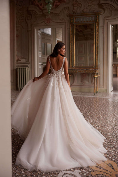 KatrinFAVORboutique-Open back dress wedding Sophisticated wedding dresses