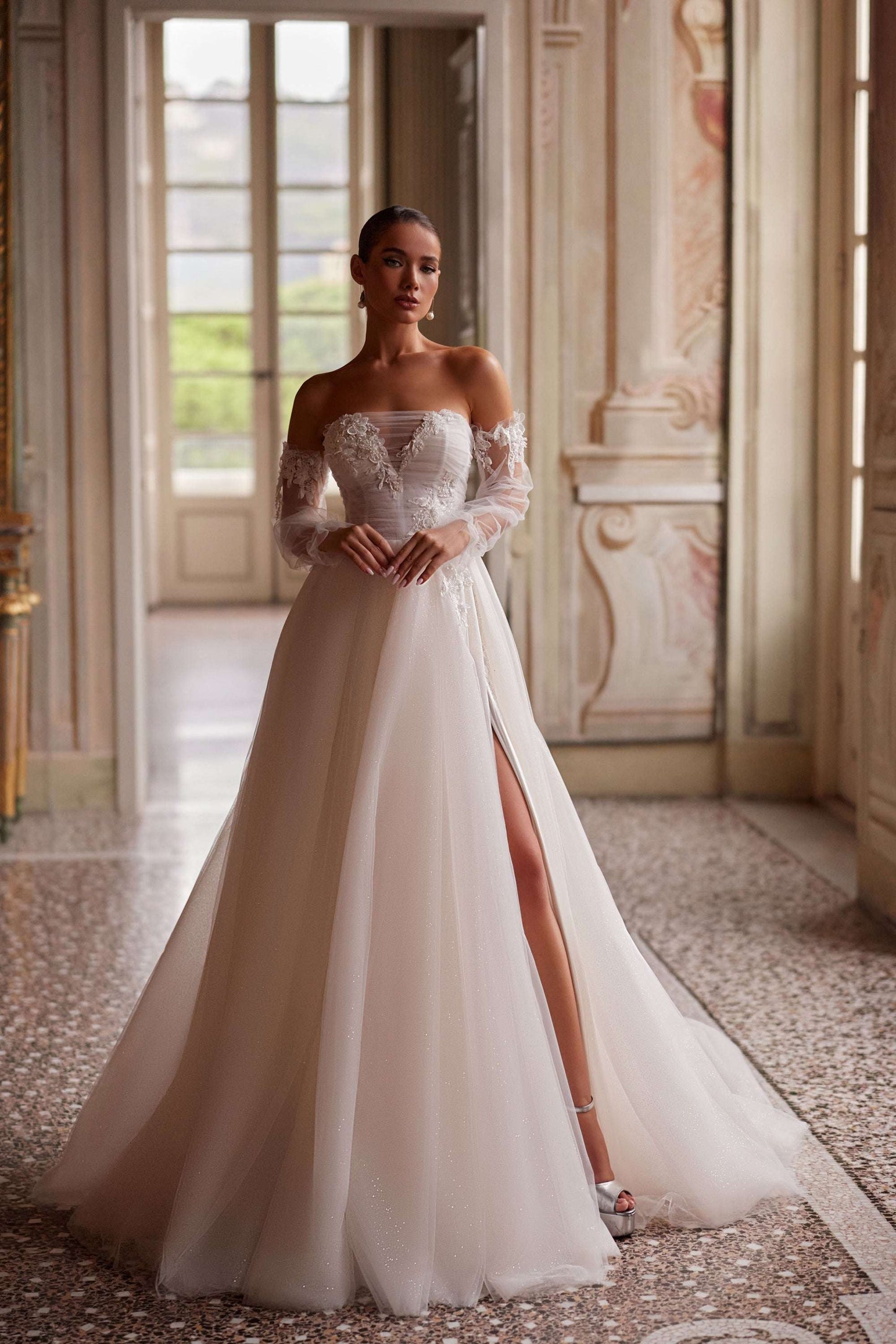 KatrinFAVORboutique-Corset wedding dress Modern unique wedding dresses