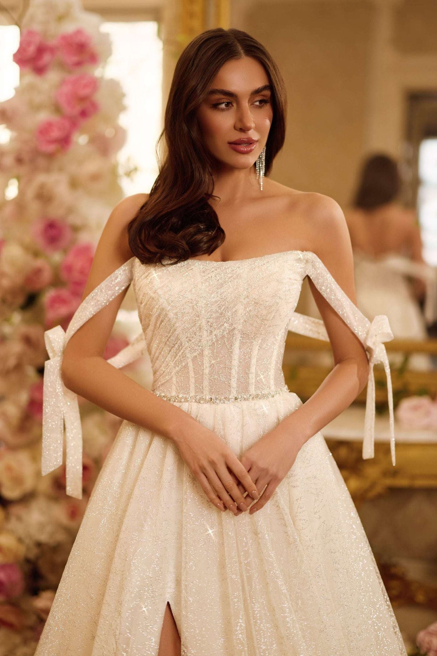 KatrinFAVORboutique-Sparkly wedding gown Midi and maxi dresses for wedding