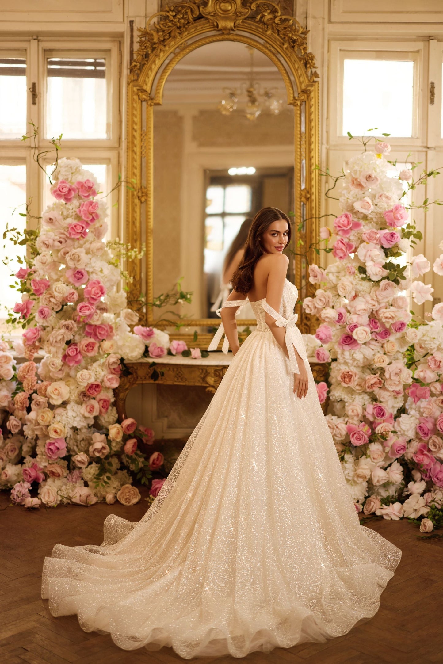 KatrinFAVORboutique-Sparkly wedding gown Midi and maxi dresses for wedding