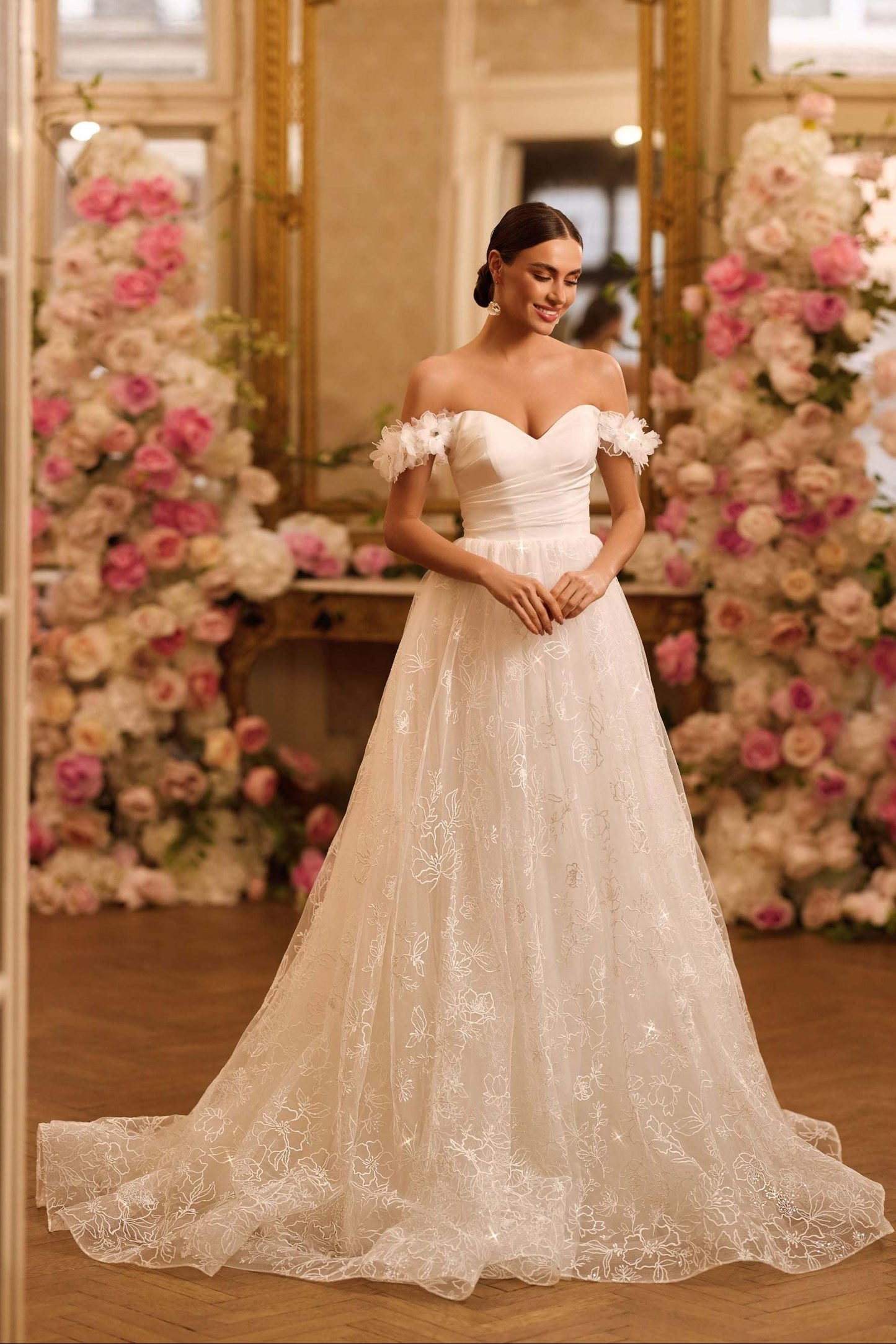 KatrinFAVORboutique-Fairy aesthetic wedding dress Romantic bridal dresses