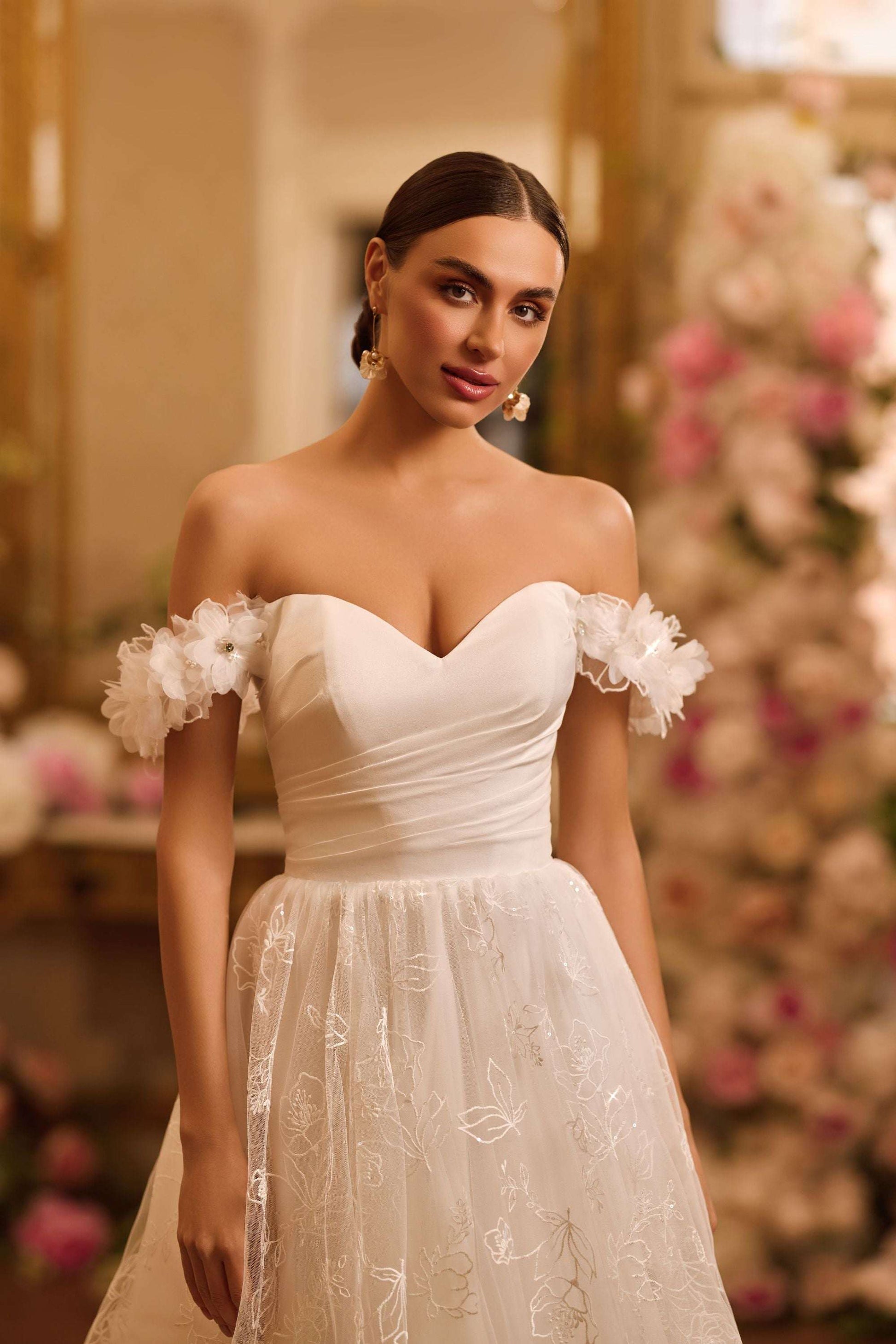KatrinFAVORboutique-Fairy aesthetic wedding dress Romantic bridal dresses