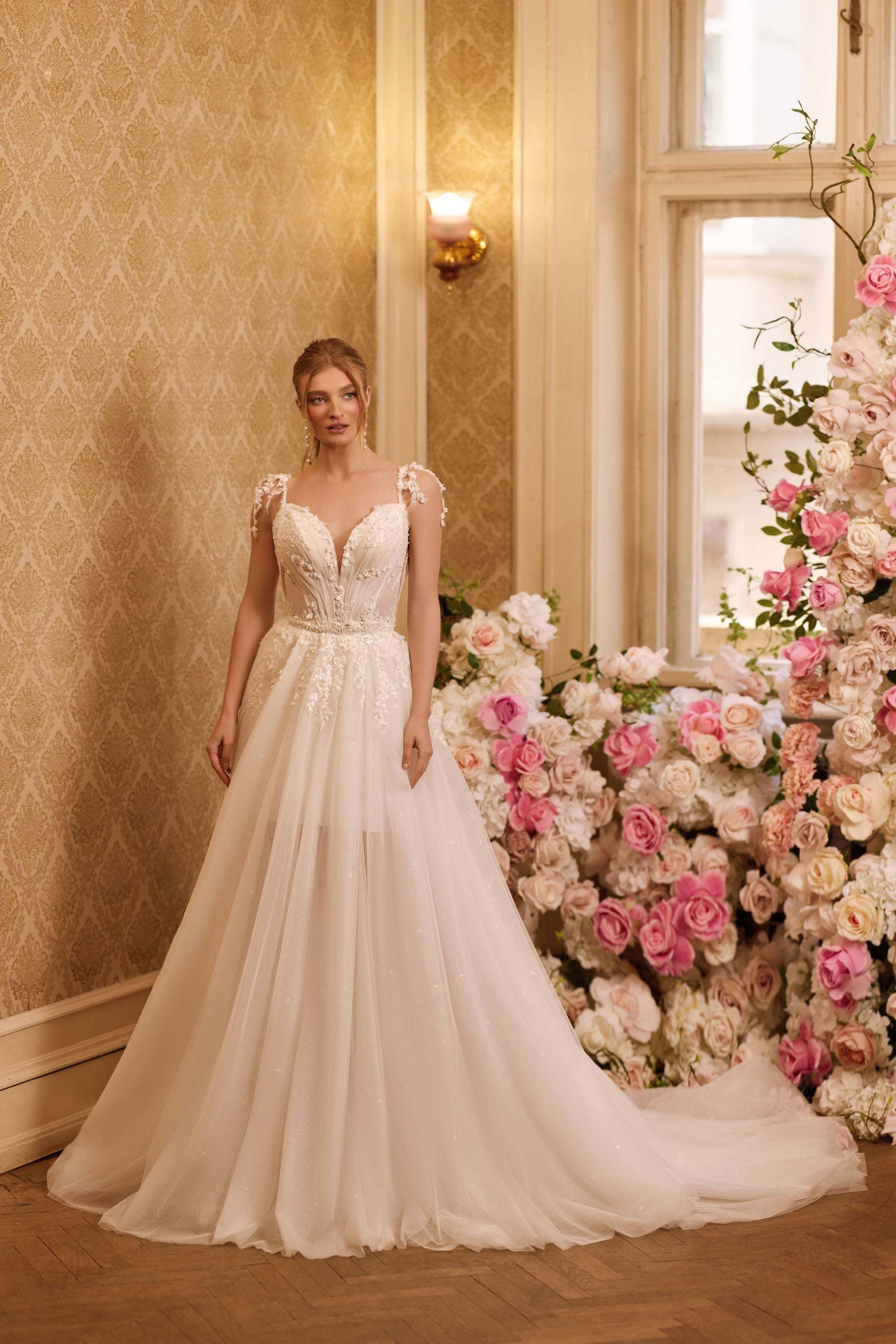 KatrinFAVORboutique-Short wedding dress Low back backless wedding dresses