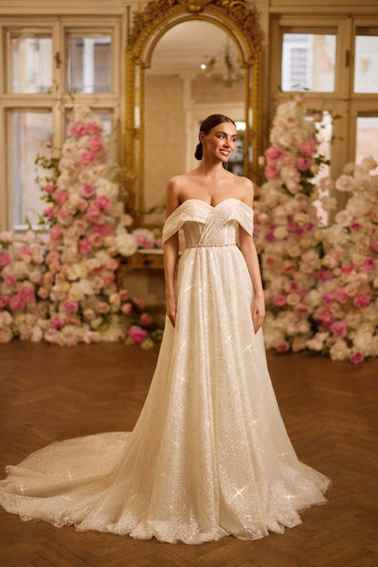 KatrinFAVORboutique-Wedding gown for bride Summer long wedding dresses