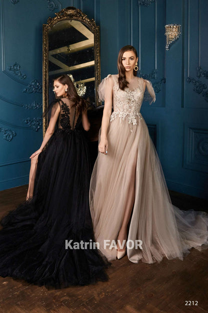 KatrinFAVORboutique-See through dress outfit Special occasion gowns