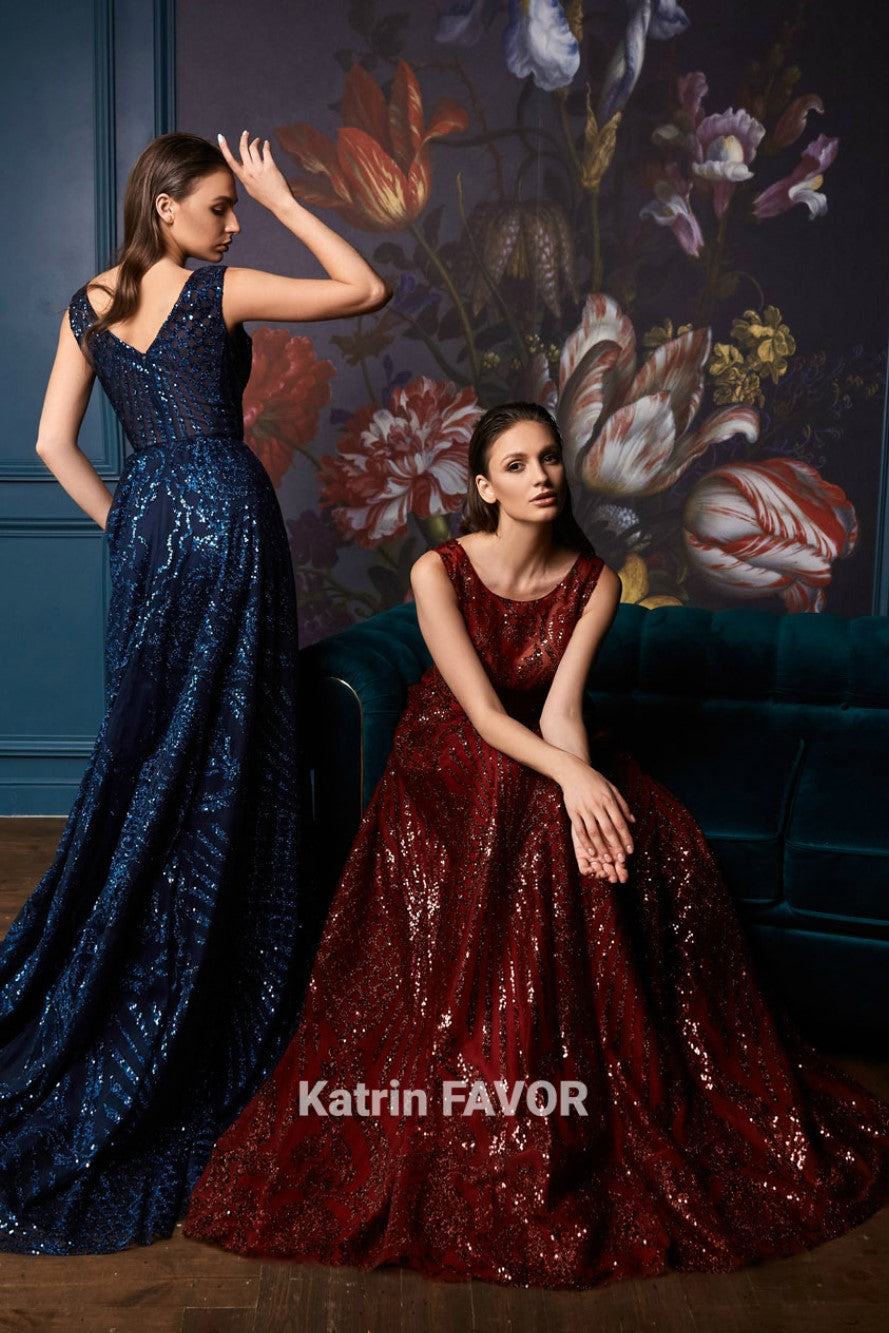 KatrinFAVORboutique-Sparkly evening dress Evening wear for women