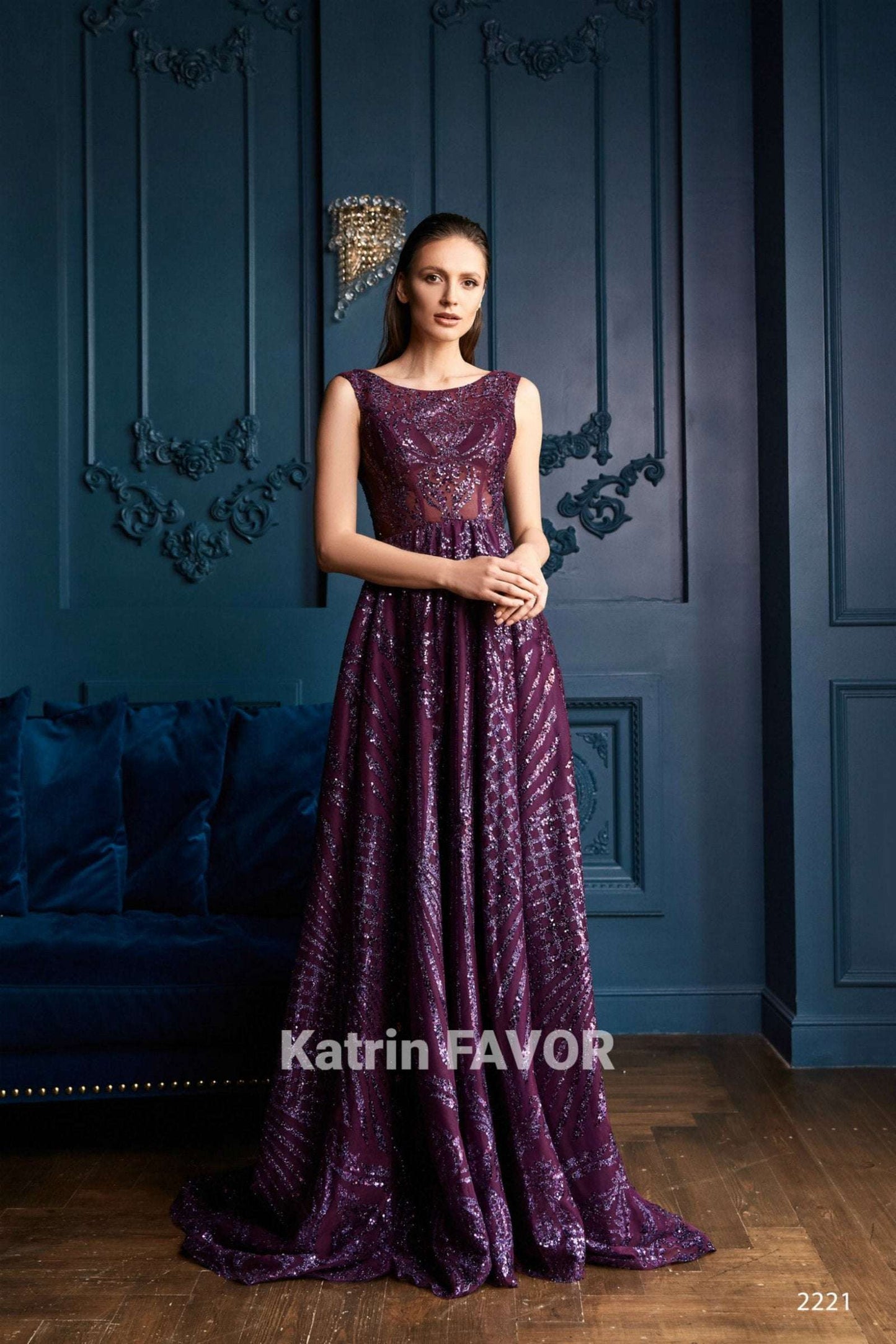 KatrinFAVORboutique-Sparkly evening dress Evening wear for women