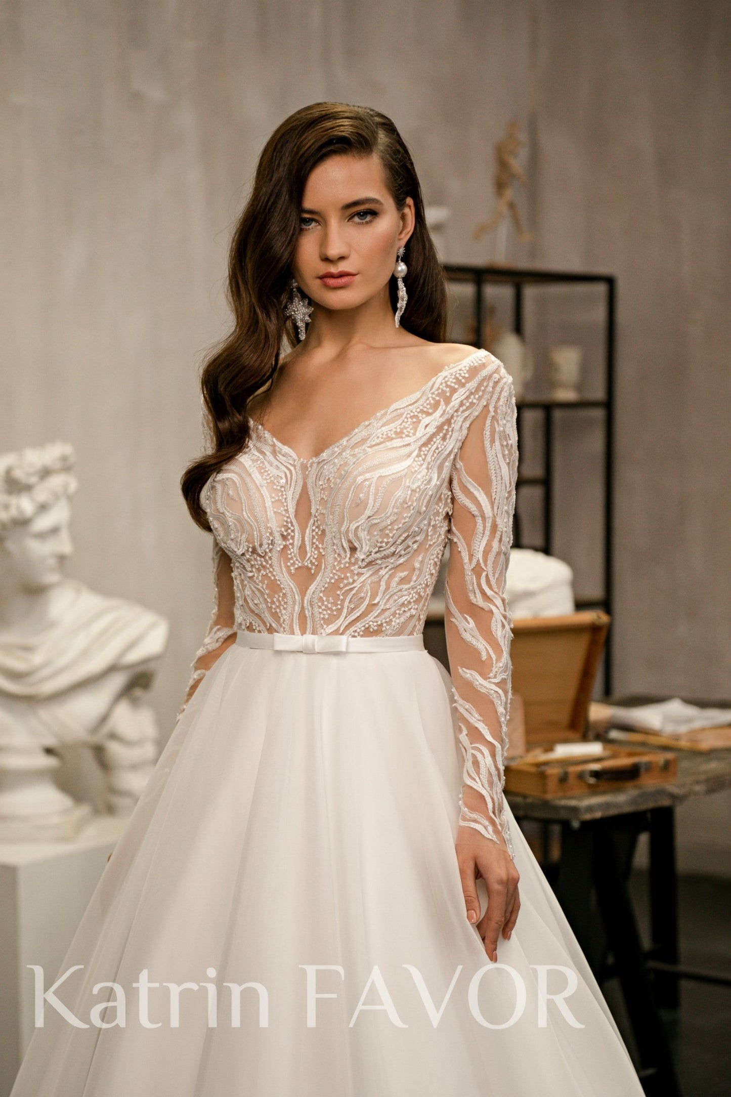 KatrinFAVORboutique-Lace long sleeve wedding dress