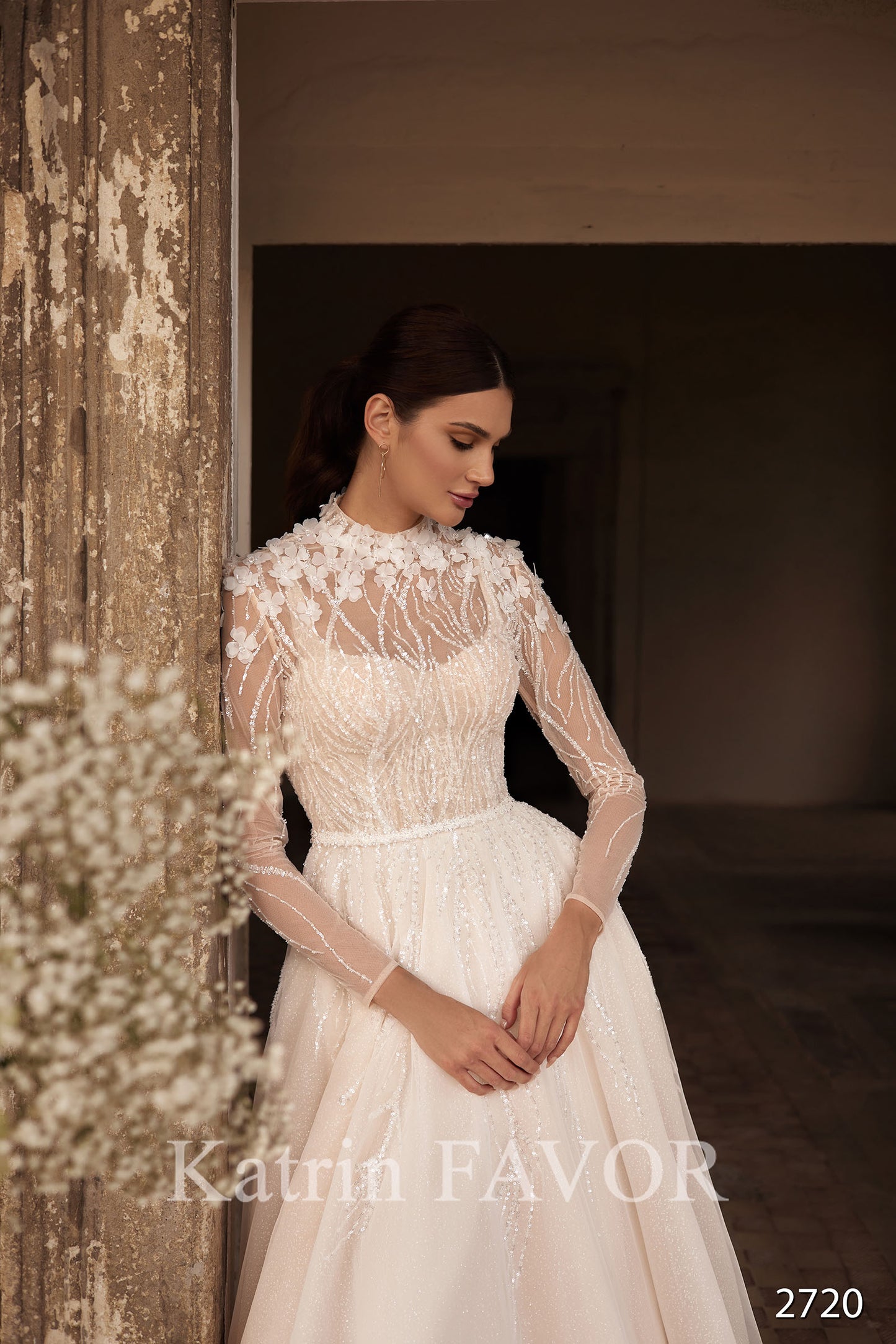 KatrinFAVORboutique-Two piece long sleeve wedding dress