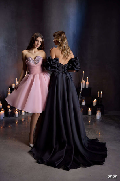 KatrinFAVORboutique-Off shoulder evening maxi dress Elegant corset dress