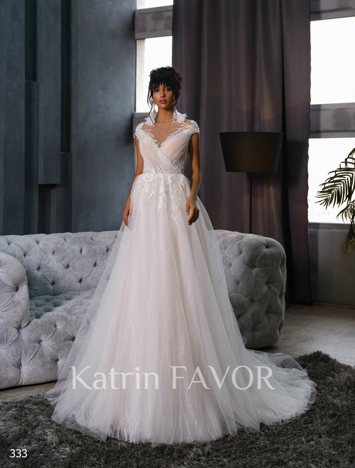 KatrinFAVORboutique-Tulle rustic wedding dress